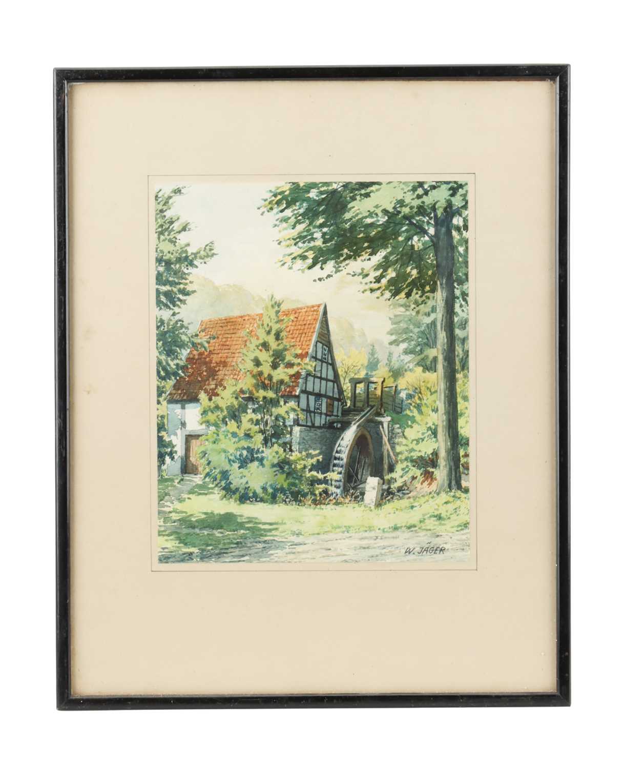 Lot 25 - W. Jager (20th Century)