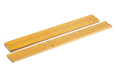 Lot 122 - Two Boxwood Slide Rules by Stanley