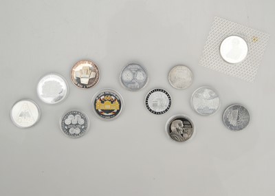 Lot 49 - A small group of German silver proof commemorative coinage