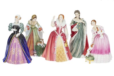 Lot 85 - A Group of Royal Doulton Queens of the Realm