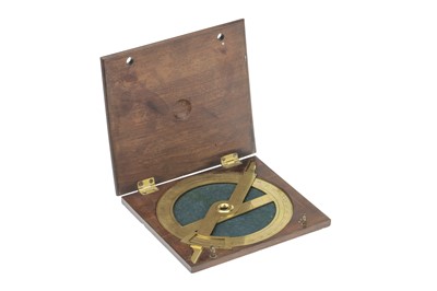Lot 137 - A Fine Vernier Protractor by Heath & Wing