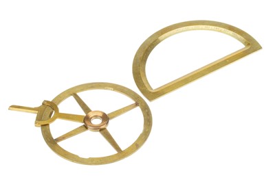 Lot 146 - Two Protractors by Edward Troughton
