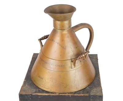 Lot 78 - An Imperial Four Gallon Working Standard Measure