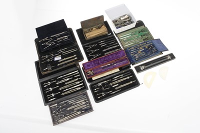 Lot 47 - A Large Collection of Drawing Instruments