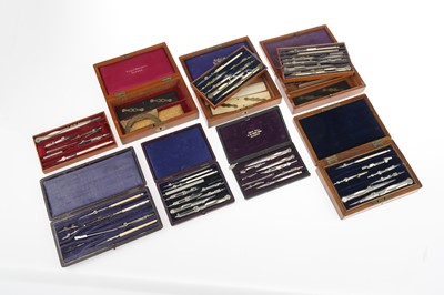 Lot 49 - Sets of Drawing Instruments