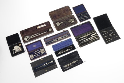 Lot 50 - A Collection of Drawing Instruments