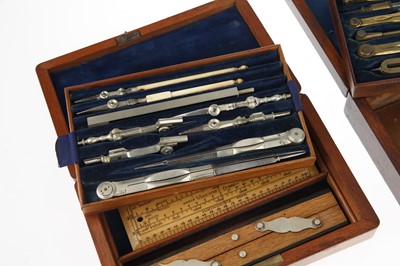 Lot 51 - Six Sets of drawing Instruments