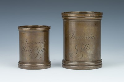 Lot 84 - Two Georgian Capacity Measures, dated 1826