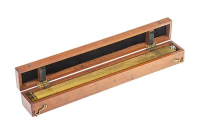 Lot 89 - Corporation of Preston, Folding Standard Yard, 1908
