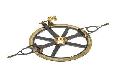 Lot 101 - A Large 8in Swing Arm Protractor, Casartelli