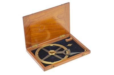 Lot 103 - A Fine 6in Single Arm Protractor, Cocking & Co, Yokohama