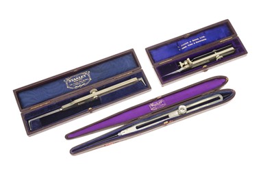 Lot 111 - Collection of Three Proportional Dividers, Stanley & Cooke