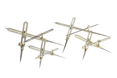 Lot 116 - A Collection of Four Proportional Dividers