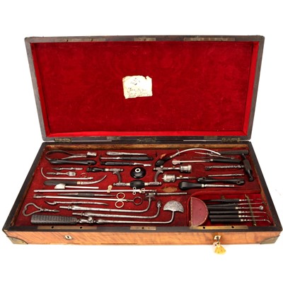 Lot 40 - An Extensive French Surgical Instrument Set