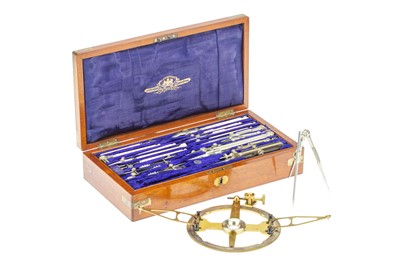 Lot 148 - A Good Set of Drawing Instruments, Stanley