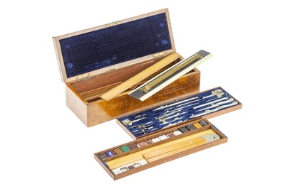 Lot 152 - Large Set of Drawing Instruments