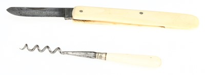 Lot 23 - A 19th Century French Pocket Medicine  Set etc
