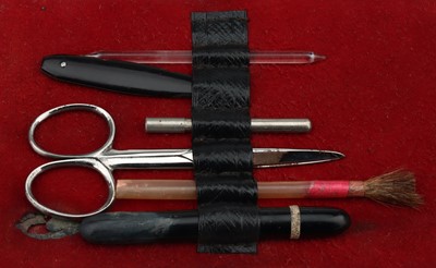 Lot 23 - A 19th Century French Pocket Medicine  Set etc