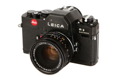 Lot 1059 - A Leica R3 Electronic SLR Camera