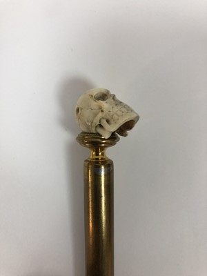 Lot 5 - Medical, a Memento Mori Didactic Pointer