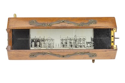 Lot 257 - An Unusual Victorian Winding Panorama or Crankie