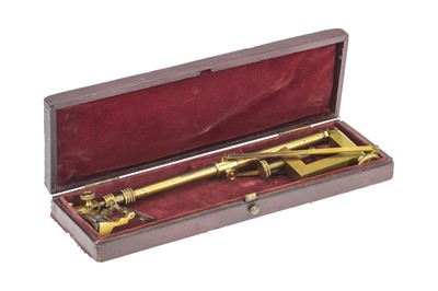 Lot 259 - A Large Brass Camera Lucida, Harris