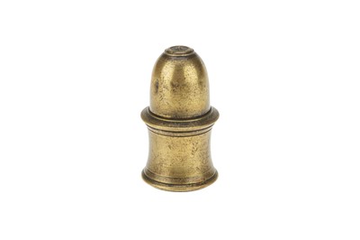 Lot 171 - An 18th Century Acorn-Type Brass Microscope Compendium