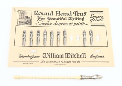 Lot 108 - A Victorian Silver and Ivory  Samson Mordan Novelty Nib Pen