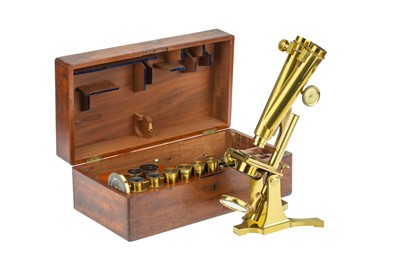 Lot 175 - Binocular Microscope Outfit, Smith & Beck