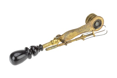 Lot 178 - A Compass-Type Simple Microscope