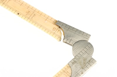 Lot 42 - 19th Century Ivory Drawing and Calculating Instruments
