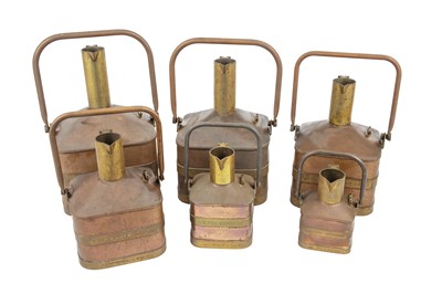 Lot 74 - A Set of 6 Standard Working Liquid Capacity Measures