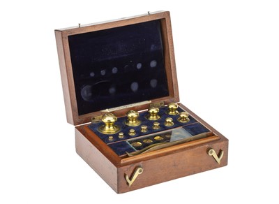 Lot 76 - Lancashire County Council Standard Troy Weights