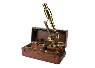 Lot 191 - A Late 18th Century Compound Chest Microscope By Dollond, London