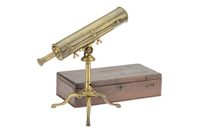 Lot 237 - 18th Century Reflecting Telescope