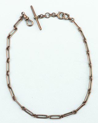 Lot 152 - A Victorian 9 ct Gold Guard Chain