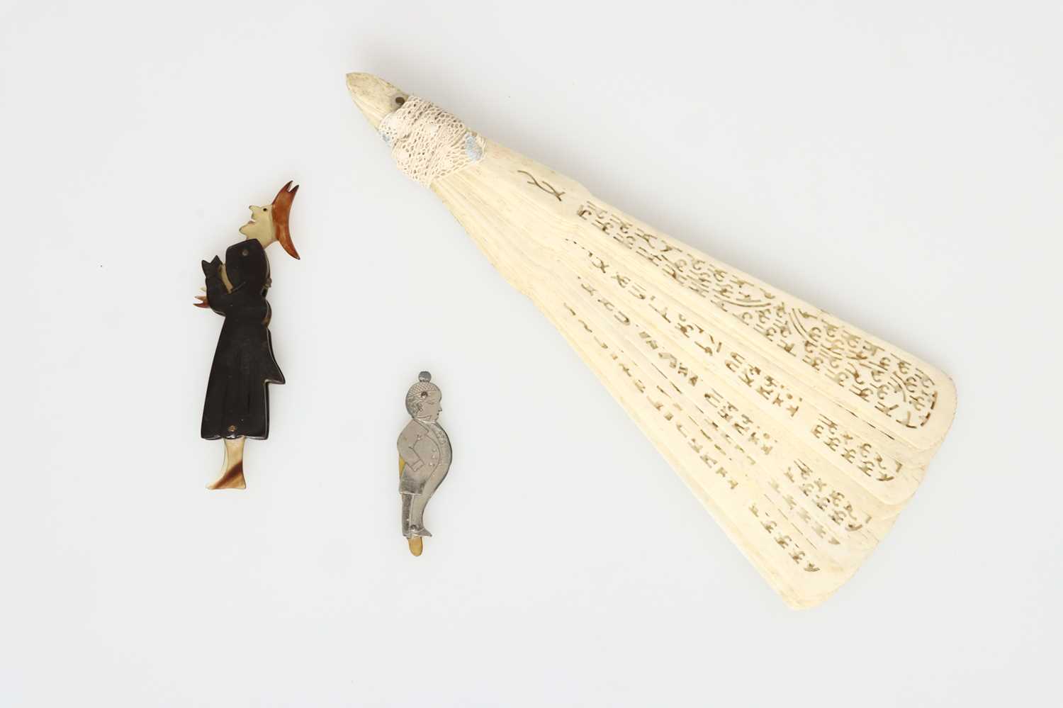 Lot 18 - Toothpicks and a Fan
