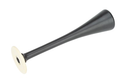 Lot 49 - An Ivory and Ebony Monaural Stethoscope