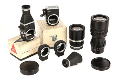 Lot 1082 - A Leitz Visoflex II Outfit