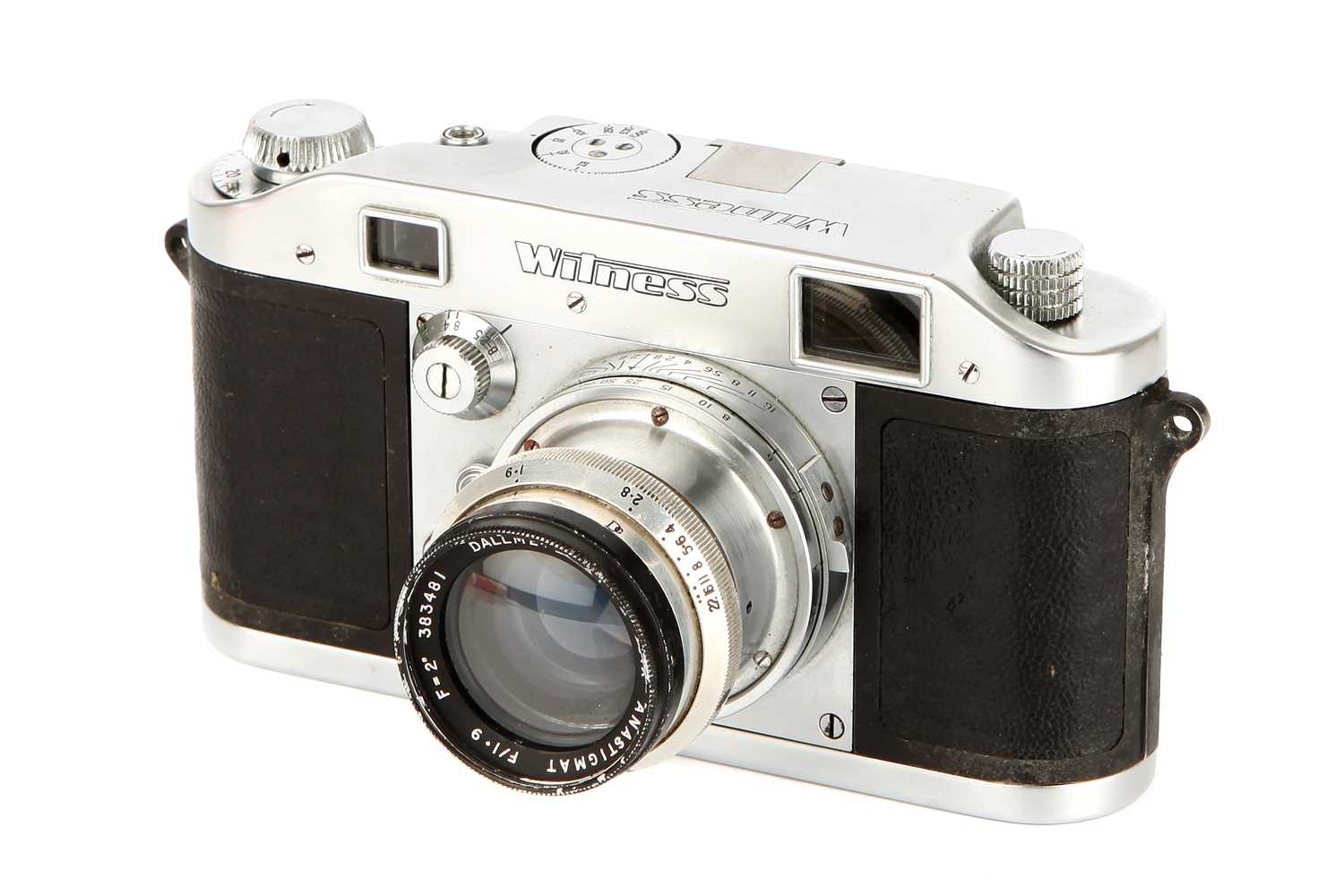 Lot 1085 - An Ilford Witness Rangefinder Camera