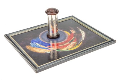 Lot 244 - An Anamorphic image and Silver Viewer