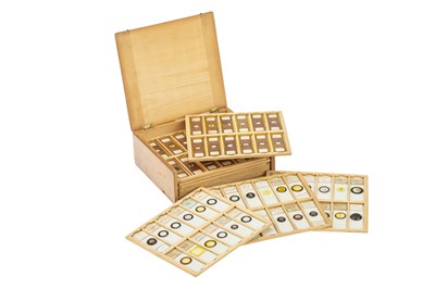Lot 200 - A Collection of 144 Microscope Slides