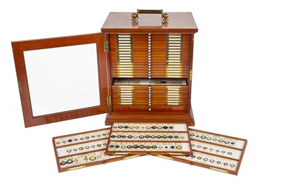 Lot 202 - A Large Cabinet of Microscope Slides