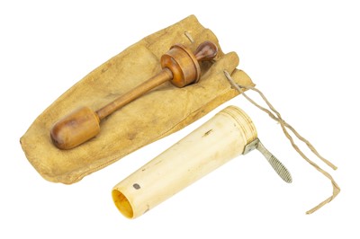 Lot 16 - An Ivory Jobert de Lambelle Vaginal Speculum