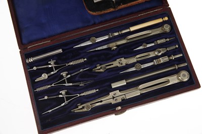 Lot 74 - Three Sets of Drawing Instruments