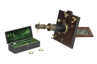 Lot 181 - An Important John Cuff 'First Form', Solar Microscope