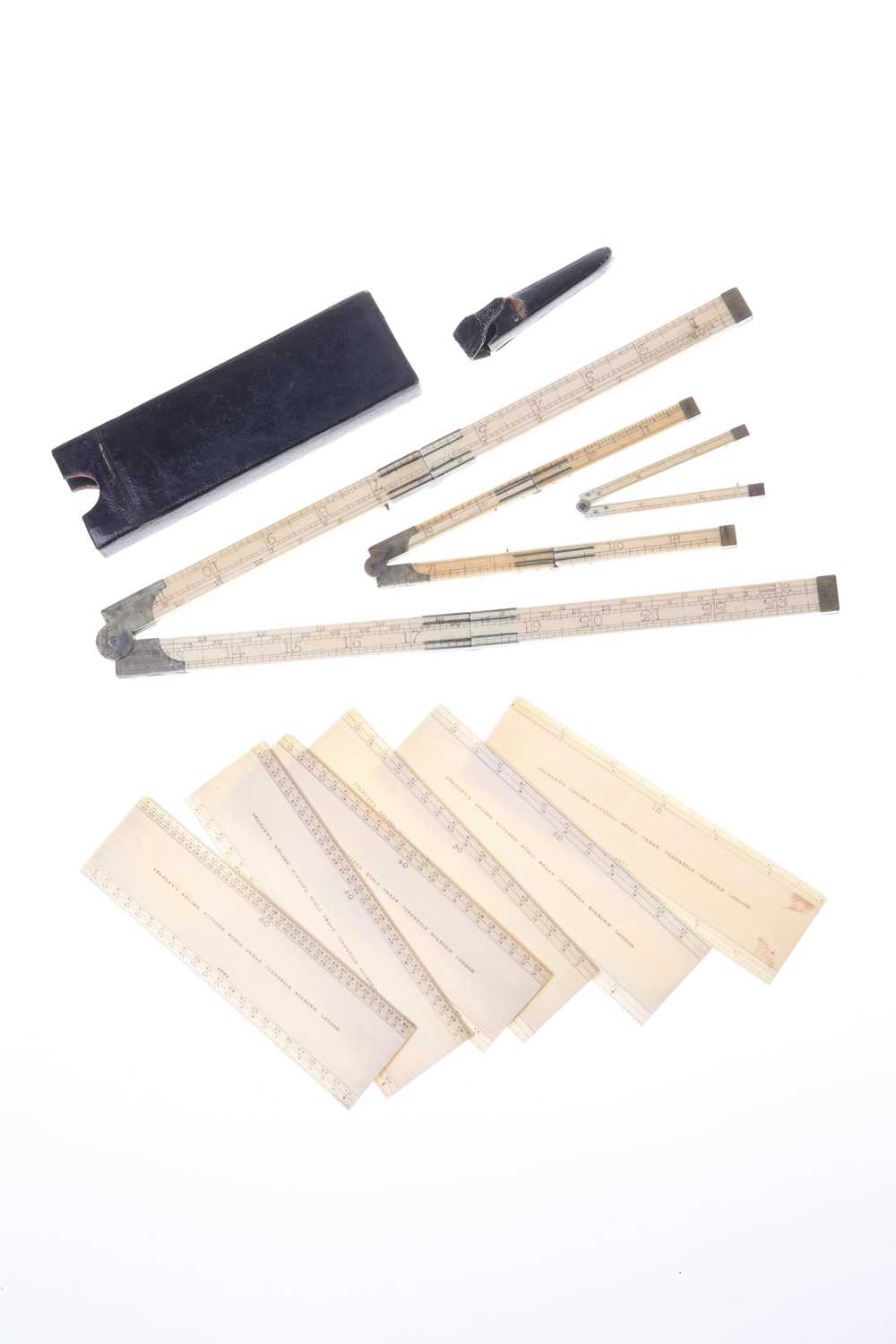 Lot 64 - Victorian Ivory Rules