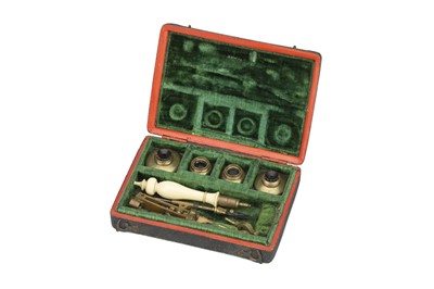 Lot 182 - 18th Century Compass Microscope