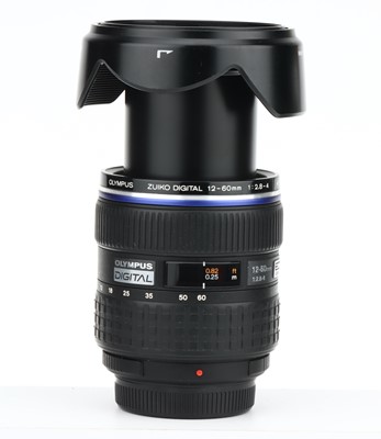 Lot 677 - An Olympus Zuiko SED ED f/2.8-4 12-60mm Lens
