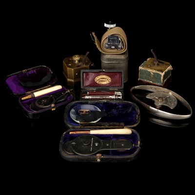 Lot 46 - Brass Scarificators & Other Items